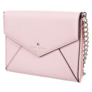 Kate Spade Cedar Street Monday Pink Convertible Crossbody Bag Purse Handbag VEUC